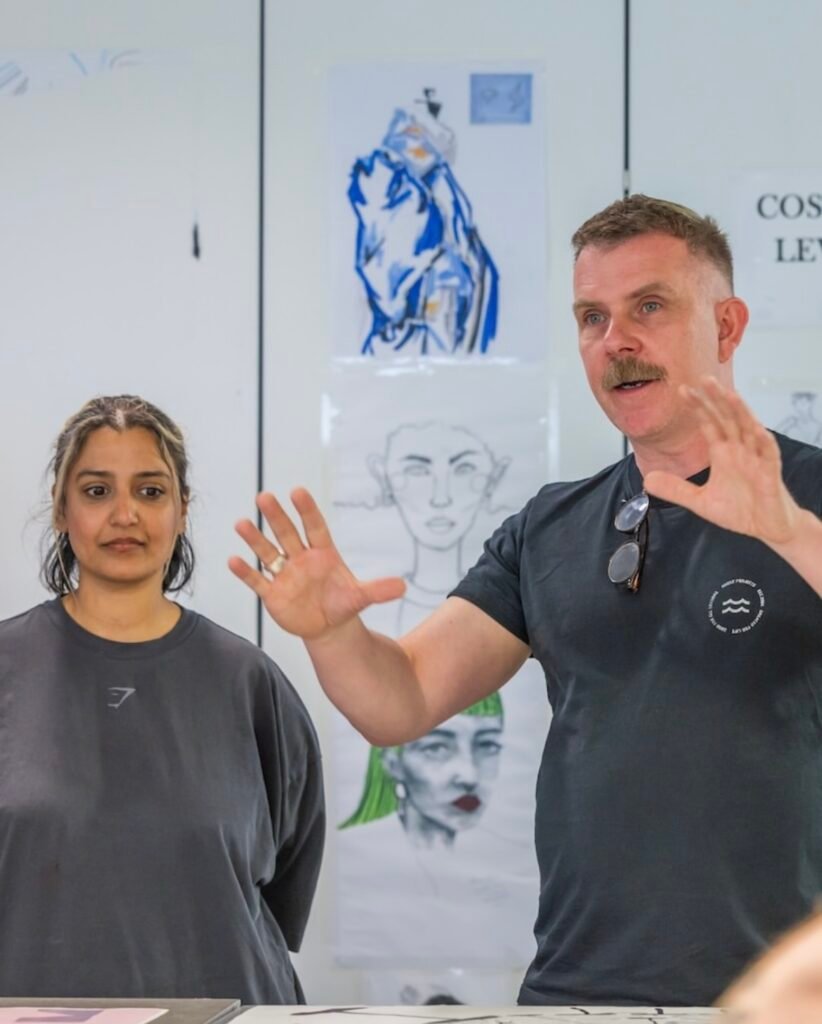 John Hall artist collaboration with Jimmy Turrell for Newcastle United Football club